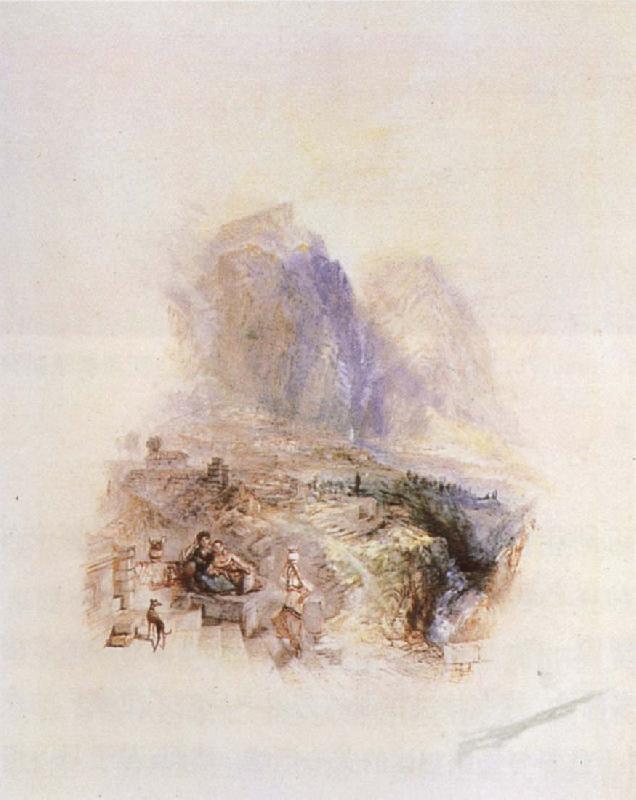 Joseph Mallord William Turner Fountain oil painting image